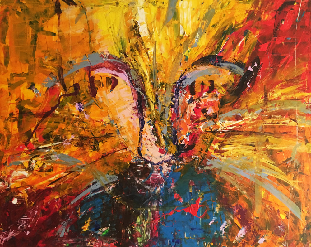 Lion · 150 x 120 cm